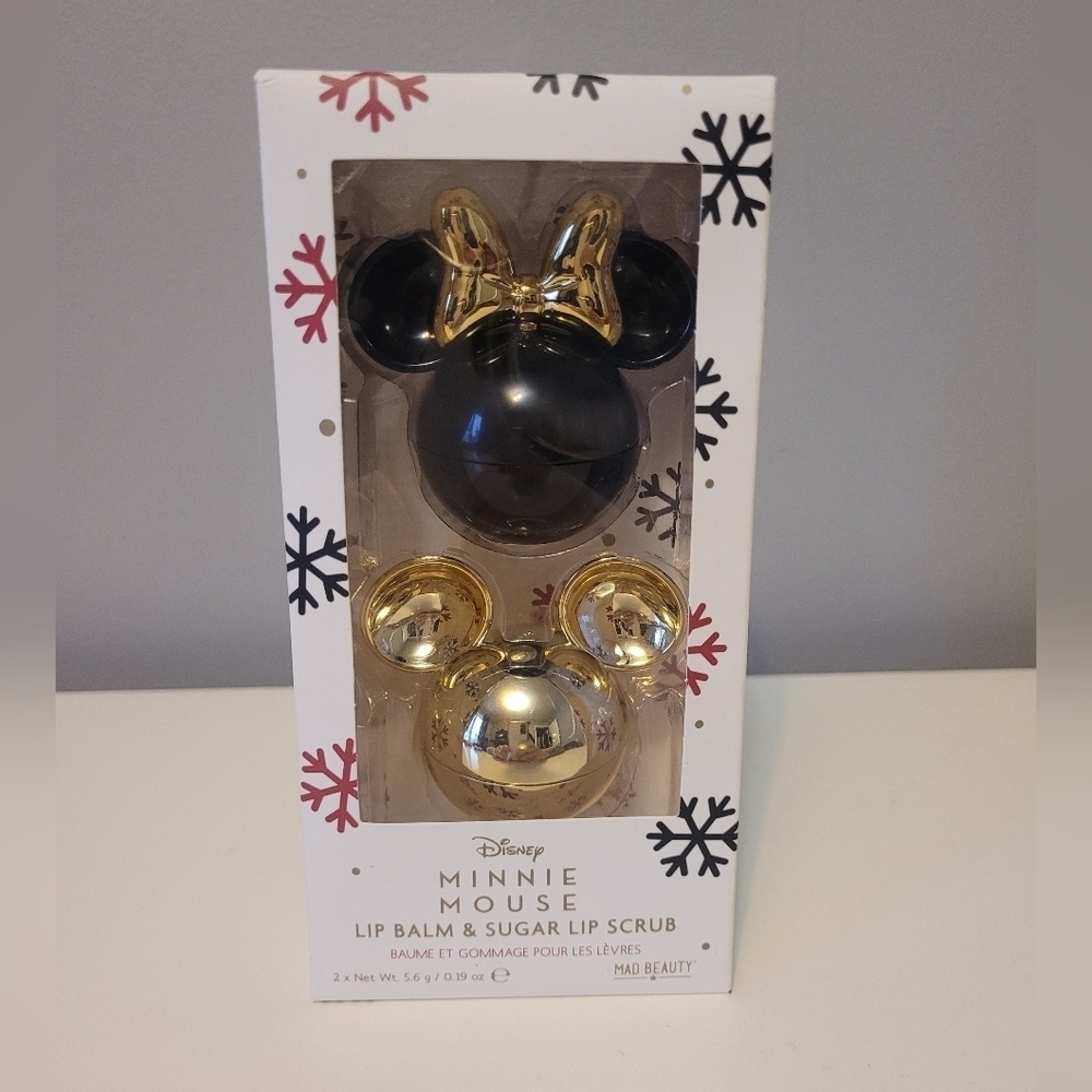 Minnie Mouse Lip Balm And Sugar Lip Scrub, BNIB